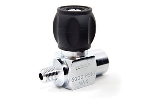 Scuba or paintball compressor line valve,  1/4&#034; male to female 7000 psi for sale