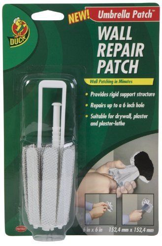 Duck Brand 00-09407 Umbrella Wall Repair Patch, 6-Inch-by-6-Inch