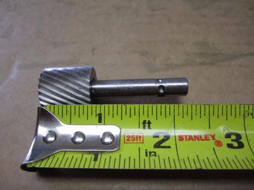 JARVIS TOOLS US MADE 2504 3/4&#034; STRAIGHT CYLINDRICAL ROTARY FILE STANDARD CUT #2