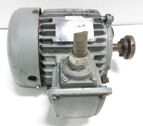 TECO MAX-EI 3-PHASE PREMIUM EFFICIENCY SEVERE DUTY INDUCTION MOTOR AEHE / 3H143C