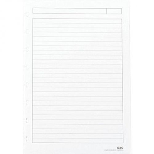 Staples? Arc Notebook Filler Paper, Junior-sized, Narrow-Ruled, White, 50 Sheets
