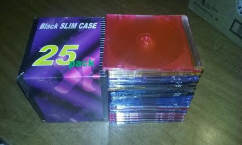 60 Slim Jewel cases - for CD/DVD/CD-Rom