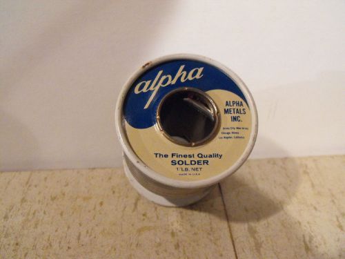 Roll of Solder by the Alpha Company