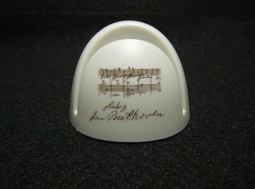 Page Up Music LV Beethoven White Document Holder