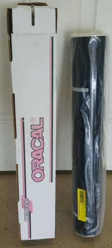 Oracal 651 1 Roll 24&#034; x 10yd (30ft) Black High Performance Cast Sign Vinyl NEW