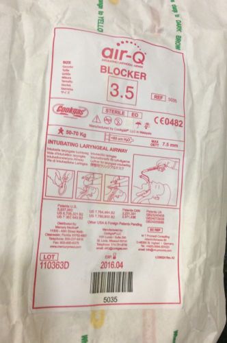 COOKGAS AIR-Q LARYNGEAL AIRWAY TUBE BLOCKER 3.5 NIP
