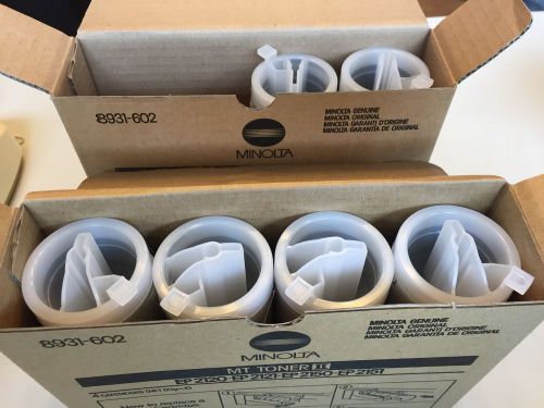 Minolta MT Toner II 8931-602 6 Cartridges EP2120 EP2121 EP2150 EP2151
