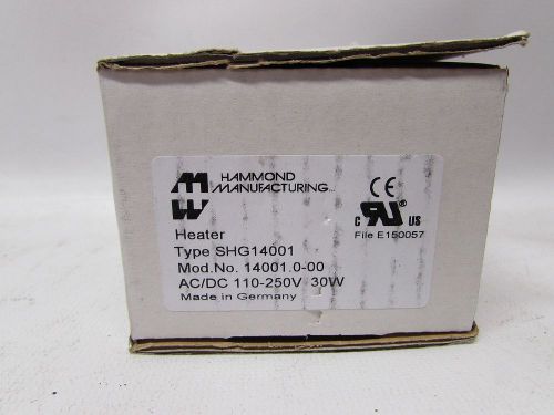 GFC Hammond SHG14007 Cabinet Heater 110-250V 30w ! NEW ! heating holding