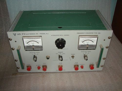 AD YU ELECTRONICS FREQUENCY CONVERTER TYPE 306