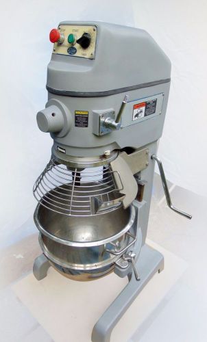 Globe 30 qt industrial mixer, 1.5 hp, 220v, 12 amp, sp30p, pizza mixer for sale