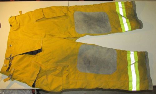 Quaker safety firefighter&#039;s turnout bunker pants 42 x 29 for sale