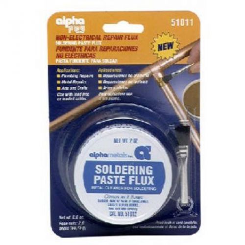 Soldering Paste Flux And Brush Alpha Metals Welding Accessories AM51011