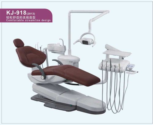 Dtc dental unit chair kj-918 (new) computer controlled fda approved hard leather for sale