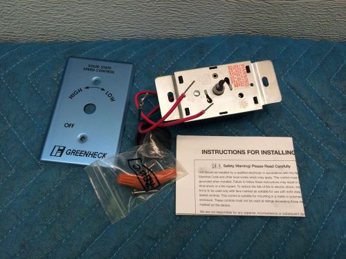 Greenheck kb electronics kbwc-15k solid state motor speed control 5a 120vac for sale