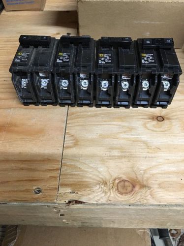 Lot Of 4 New Square D HOM230CP 2 Pole 30 Amp Circuit Breaker