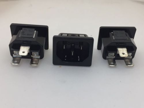 (10 pcs) EAC411060 – Switchcraft, AC Power Entry Module/Receptacle