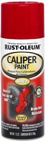 Rust-oleum automotive 251591 12-ounce caliper paint spray, red for sale