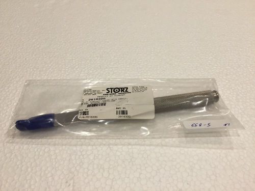 Karl Storz 28163DG 28163 DG FLAT STRAIGHT CHISEL WITH HANDLE 15MM LENGTH: 9CM