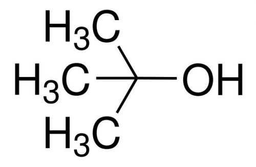 Tert-butanol, 2-methylpropan-2-ol, reagent, 99%, 100ml for sale