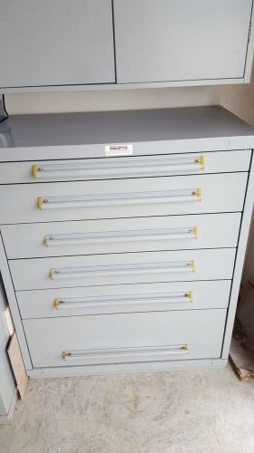 Equipto Tool Cabinet 6 Drawer Used Heavy Duty