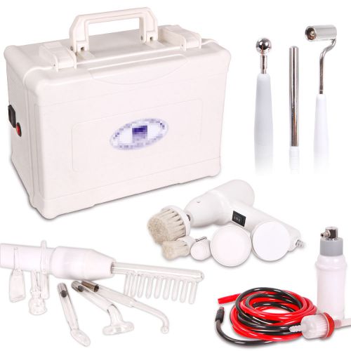 Spa 6IN1 High Frequency Skin Rejuvenation Spray Hydrating Galvanic Machine Clean