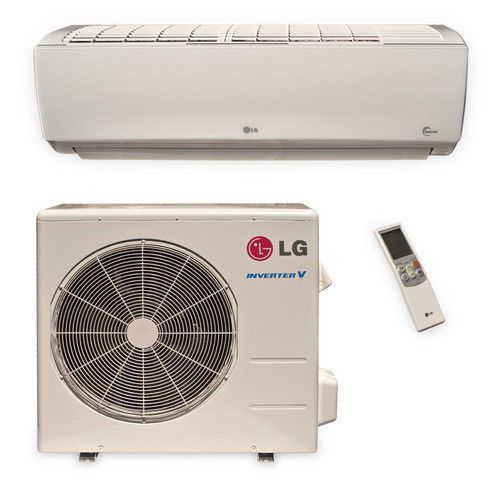 Lg ls090hsv4 9,000 btu ductless 21.5 seer 1-zone conditioner/inverter heat pump for sale