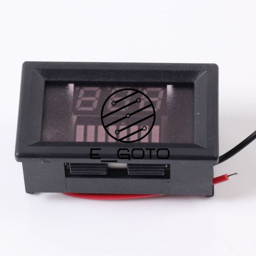 Charge level red indicator voltmeter precise for 6v lead-acid battery for sale