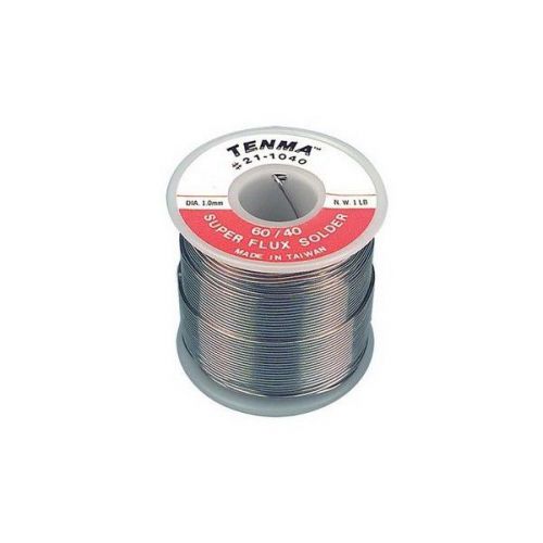 Tenma 21-1040 rosin core solder-60/40 tin/lead-1lb for sale
