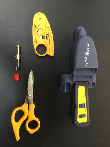 1- Fluke Networks 11293000 Pro-Tool Kit IS60 with Punch Down Tool