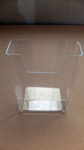 New brochure literature display, counter/desk mount only, 4.25 x 1.5 x 6.5 for sale