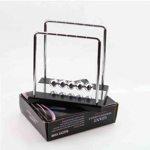 Newton&#039;s cradle fun steel balance ball physics science desk toy accessory gift for sale
