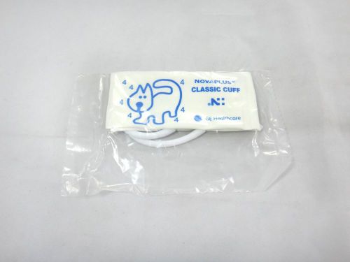 GE NOVAPLUS SOFT-CUFF, Neonatal#4 BP Cuff, V2623 (SINGLE CUFF)