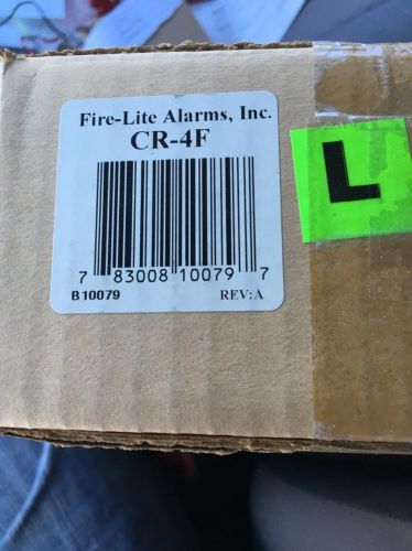 FIRE-LITE CR-4F CONTROL RELAY MODULE