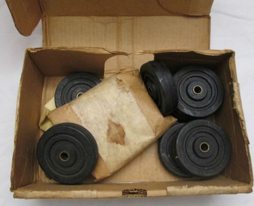 Vintage Lakeside Truck Cart Wheels New in Box Lot of 8 - 3 inch #827