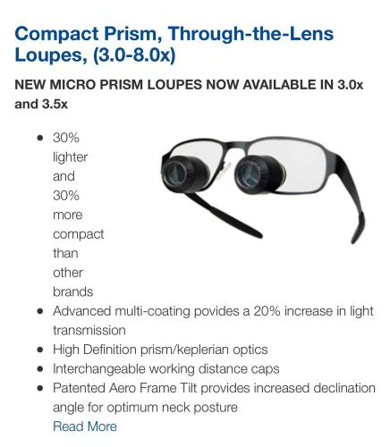 Surgitel Compact Prism Loupes TTL