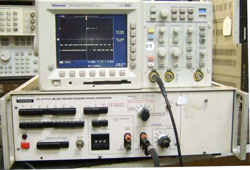 Schlumberger Solartron JM1861 Psuedo Random Signal Generator