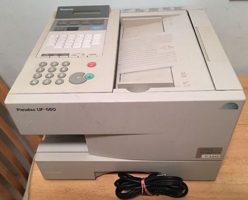 Panafax UF-560 &#034;High End&#034; Plain Paper Laser Fax Machine &amp; Copier
