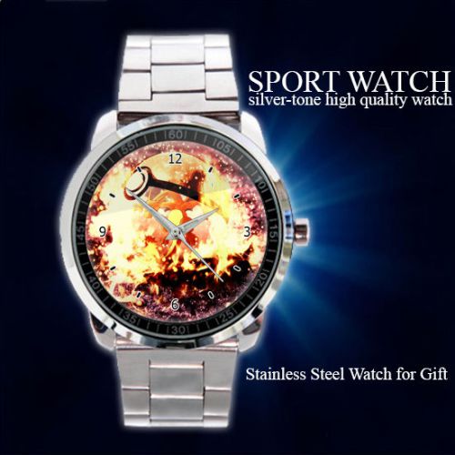 Pokemon Charizard in Pokeball Sport Metal Watch