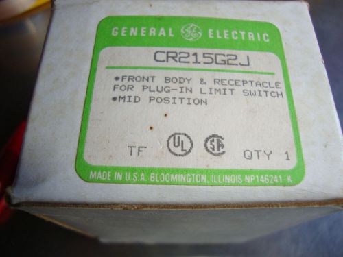 NEW GE CR215G2J LIMIT SWITCH FRONT BODY AND RECEPTACLE