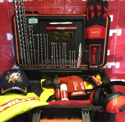 Hilti te 15 hammer drill, l@@k, germany, free extras, strong, fast shipping for sale