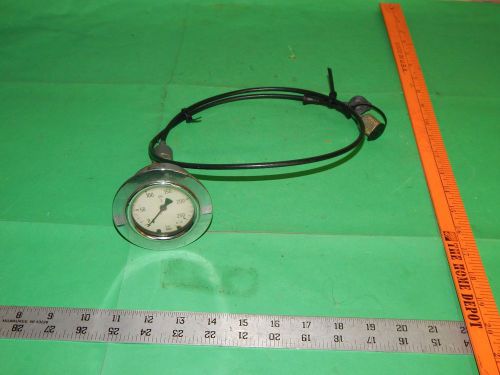 WIKA 0-250 Bar Pressure Gauge With Connector Cable