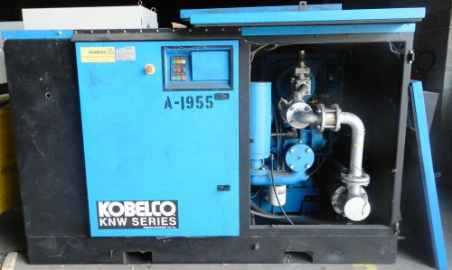 Kobelco knw series 150 hp oil-less air compressor - parts machine for sale