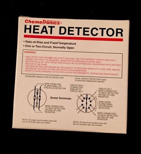 Notifier Fire Lite Alarms Heat Detector Series 600, HD-622