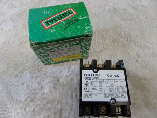 Totaline Contactor Coil 120VAC 50/60HZ P282-0532 New Old Stock 3100Y30J1628CT