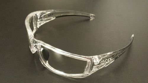 Uvex s2970xp hypershock safety glasses clear ice frame clear lens z87 for sale