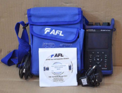 Noyes AFL OFL 280-100 SM Fiber FlexTester OTDR w VFL PM OFL280-100 OFL280 Superb