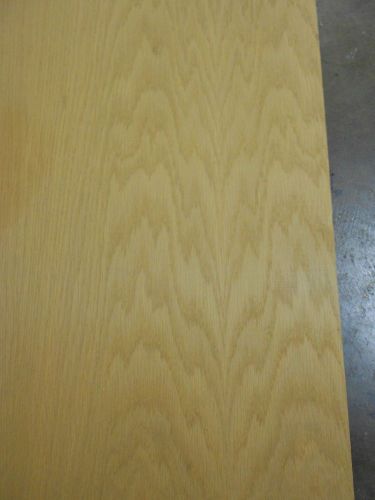 Wood Veneer F/C White Oak 48x98 On 11/16 PB Board  14 Pieces Crate # 20