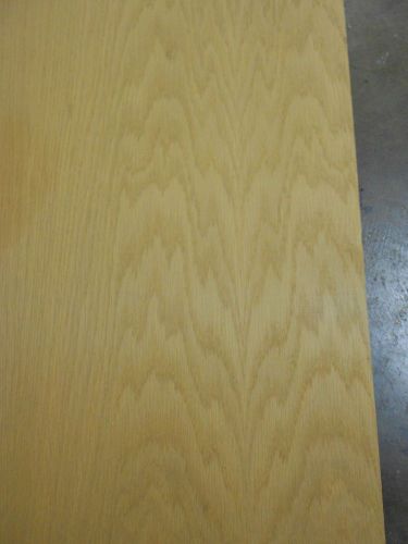 Wood veneer f/c white oak 48x98 on 11/16 pb board  14 pieces crate # 20 for sale