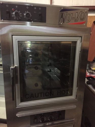 Nu-vu ub-e5-5 &#034;v-air&#034; double deck full size electric convection oven for sale