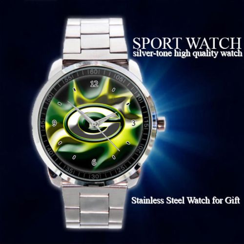Green Bay Packers Football Club Sport Metal Watch
